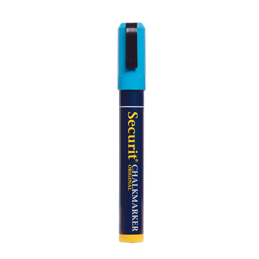Securit kreda marker, 2-6 mm, plavi, Securit