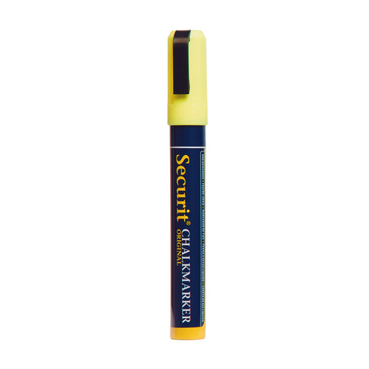 Securit kreda marker, 2-6 mm, žuti, Securit