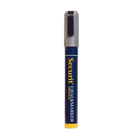 Securit kreda marker, 2-6 mm, srebreni, Securit
