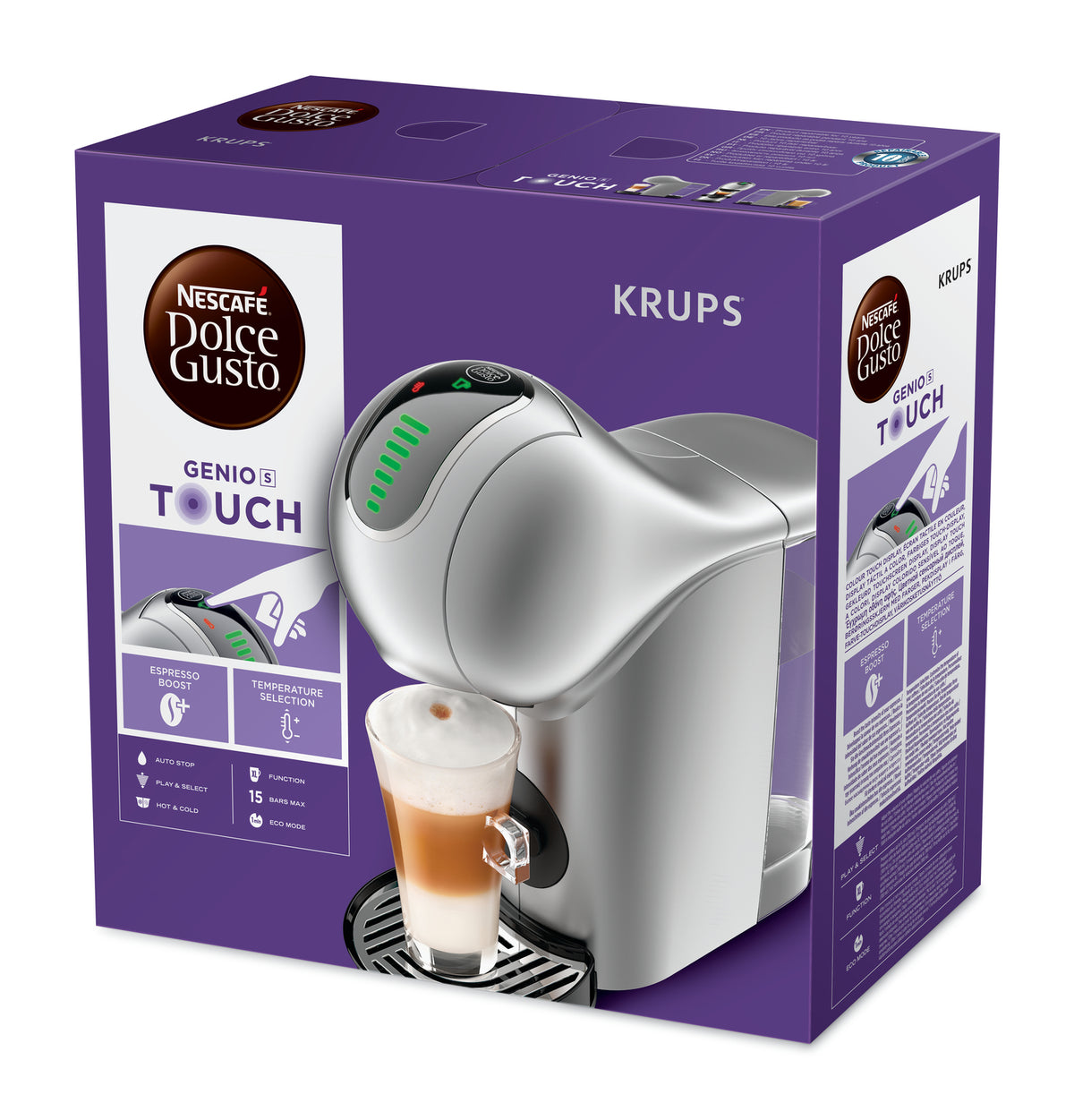 Krups aparat za kavu Dolce Gusto Genio S Touch KP440E10 Silver