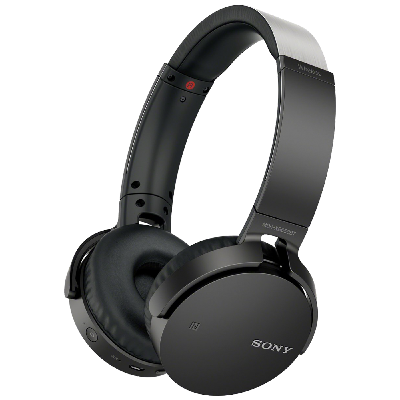 Sony Slušalice, stereo, bežične, Bluetooth, NFC - MDRXB650BTB.CE7