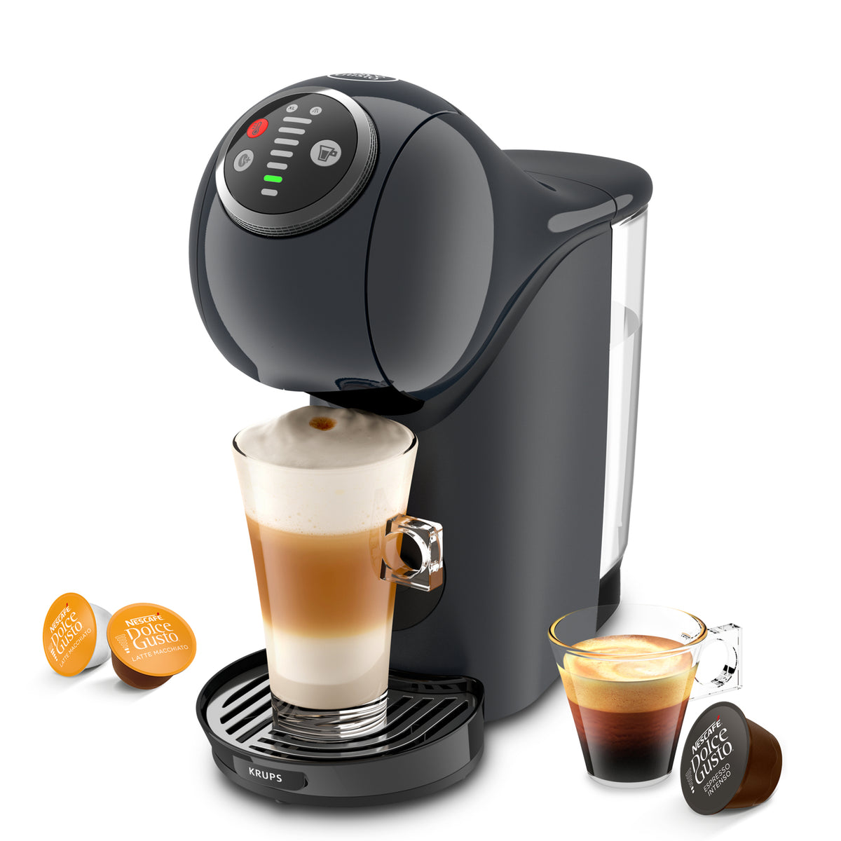 Krups aparat za kavu Dolce Gusto Genio S KP340B10 Cosmic Gray