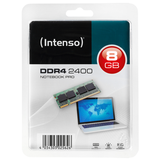 (Intenso) Memorija DDR4 SO-DIMM 8GB@2400MHz, CL17 - DDR4 Notebook 8GB/2400MHz