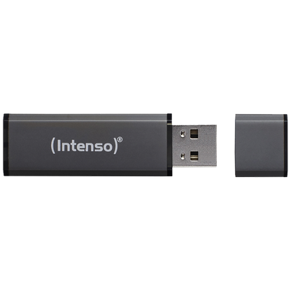 (Intenso) USB Flash drive 64GB Hi-Speed USB 2.0, ALU Line - BULK USB2.0-64GB/Alu-a