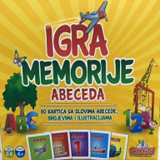Igra Memorije Abeceda 774734