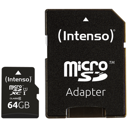 (Intenso) Micro SDHC/SDXC kartica 64GB Class 10, UHS-I +adapter, Pro - MicroSD 64GB Class10 UHS-I Pro