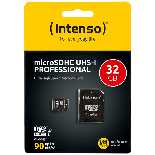 (Intenso) Micro SDHC/SDXC kartica 32GB Class 10, UHS-I +adapter, Pro - MicroSD 32GB Class10 UHS-I Pro