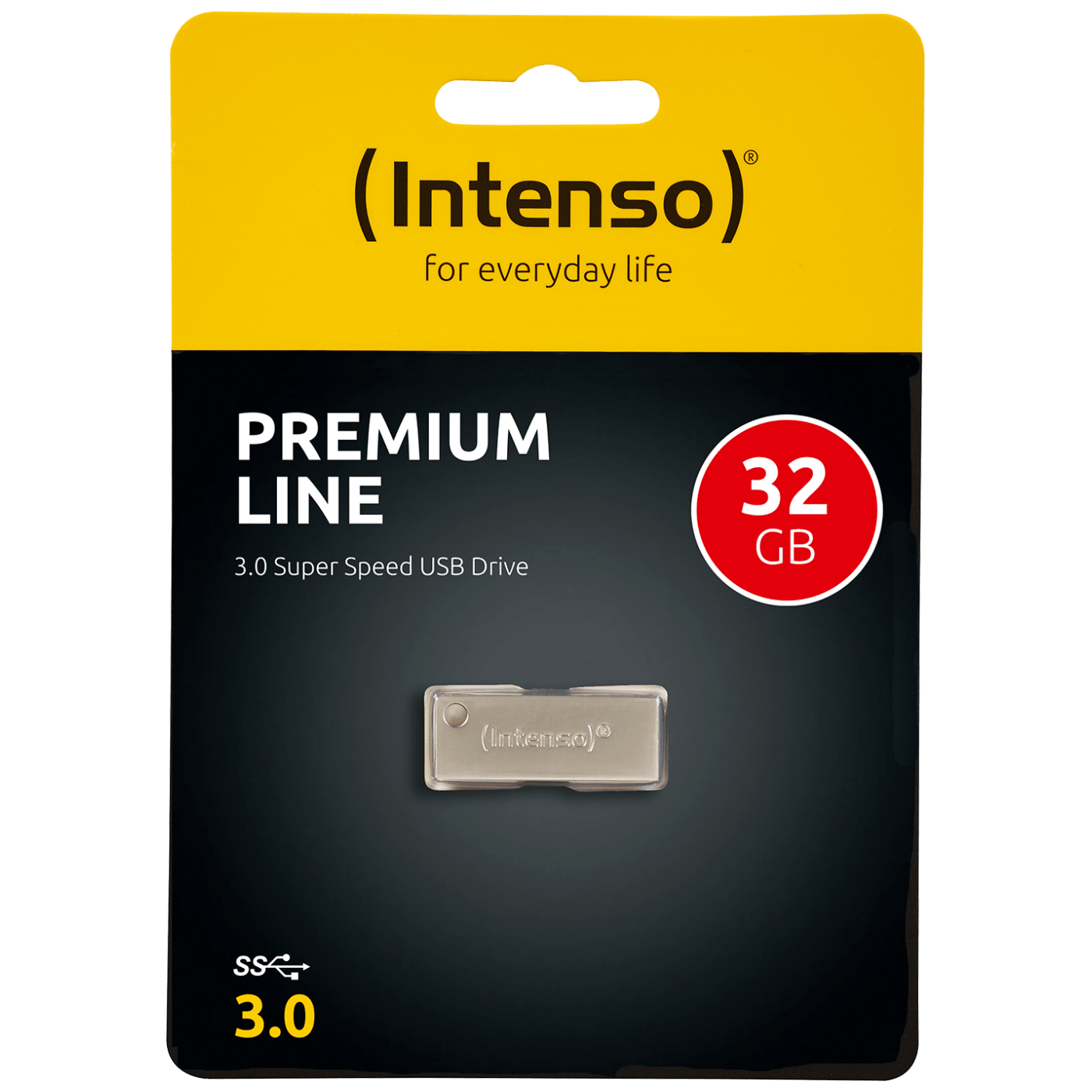 (Intenso) USB Flash 32GB Hi-Speed USB 3.0 up to 100MB/s, Premium Line - USB3.0-32GB/Premium Line