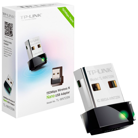 TP-LINK Wi-Fi mrežna kartica, USB, 2.4 GHz, 150 Mbps, nano - TL-WN725N