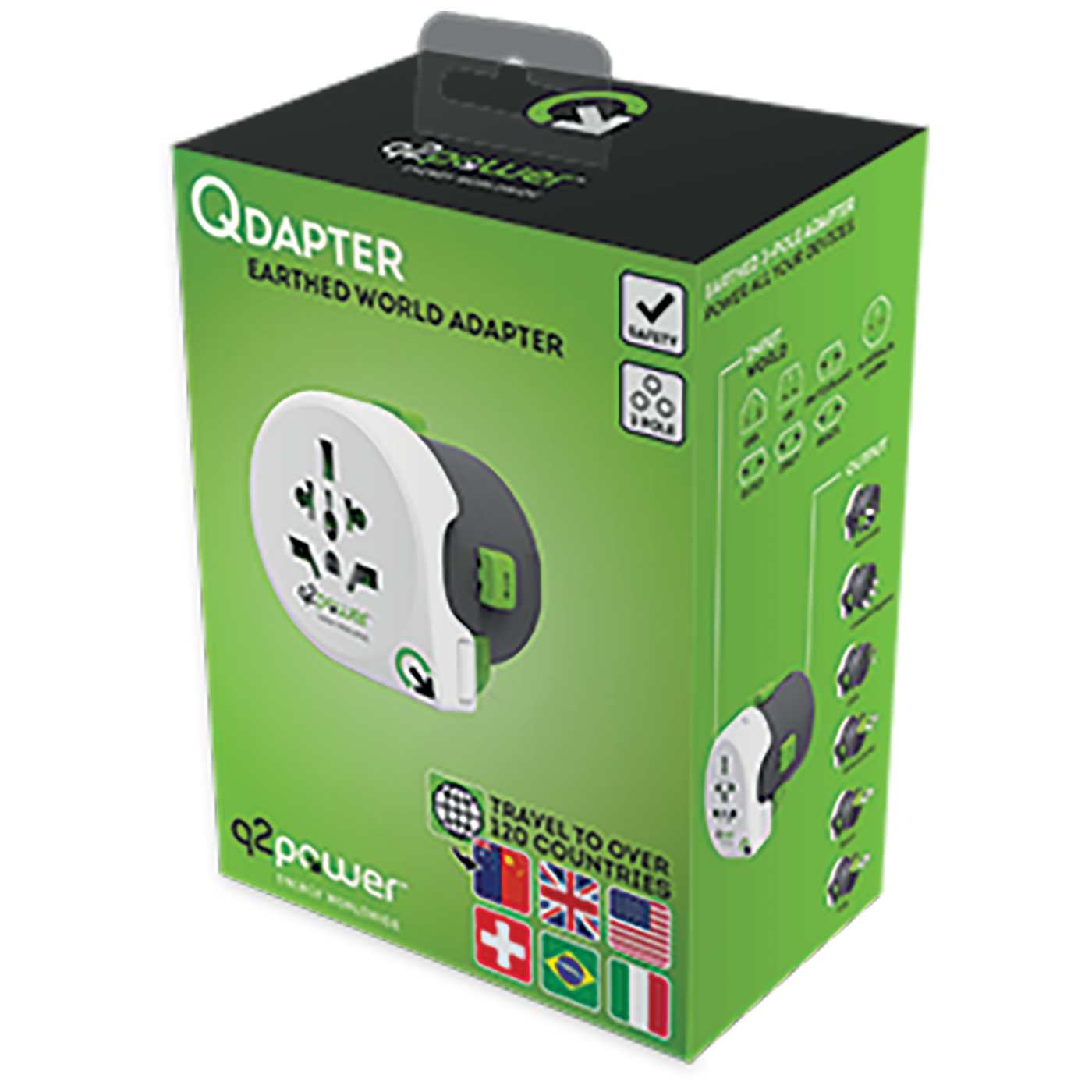 q2power Adapter, strujni, univerzalni - QDAPTER