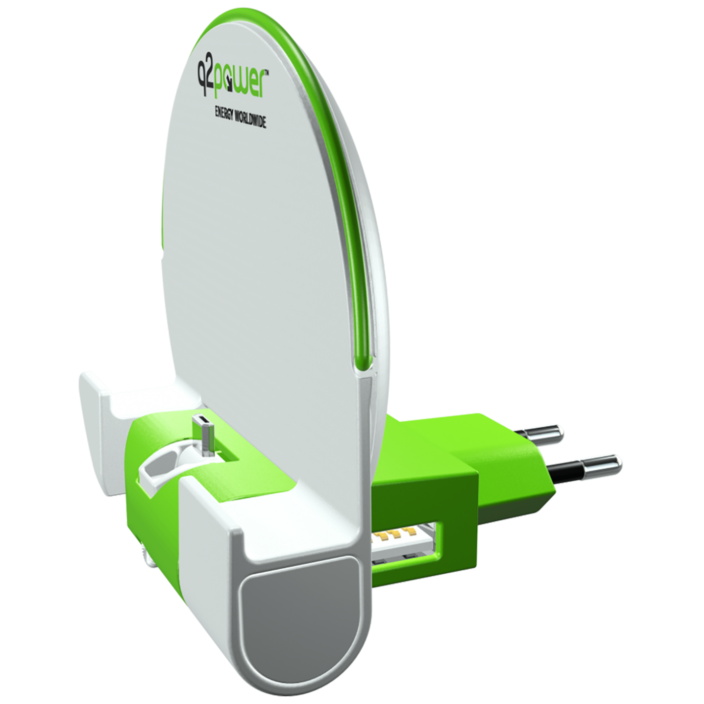 q2power Docking station sa micro USB konektorom - DOCK&CHARGE M EURO