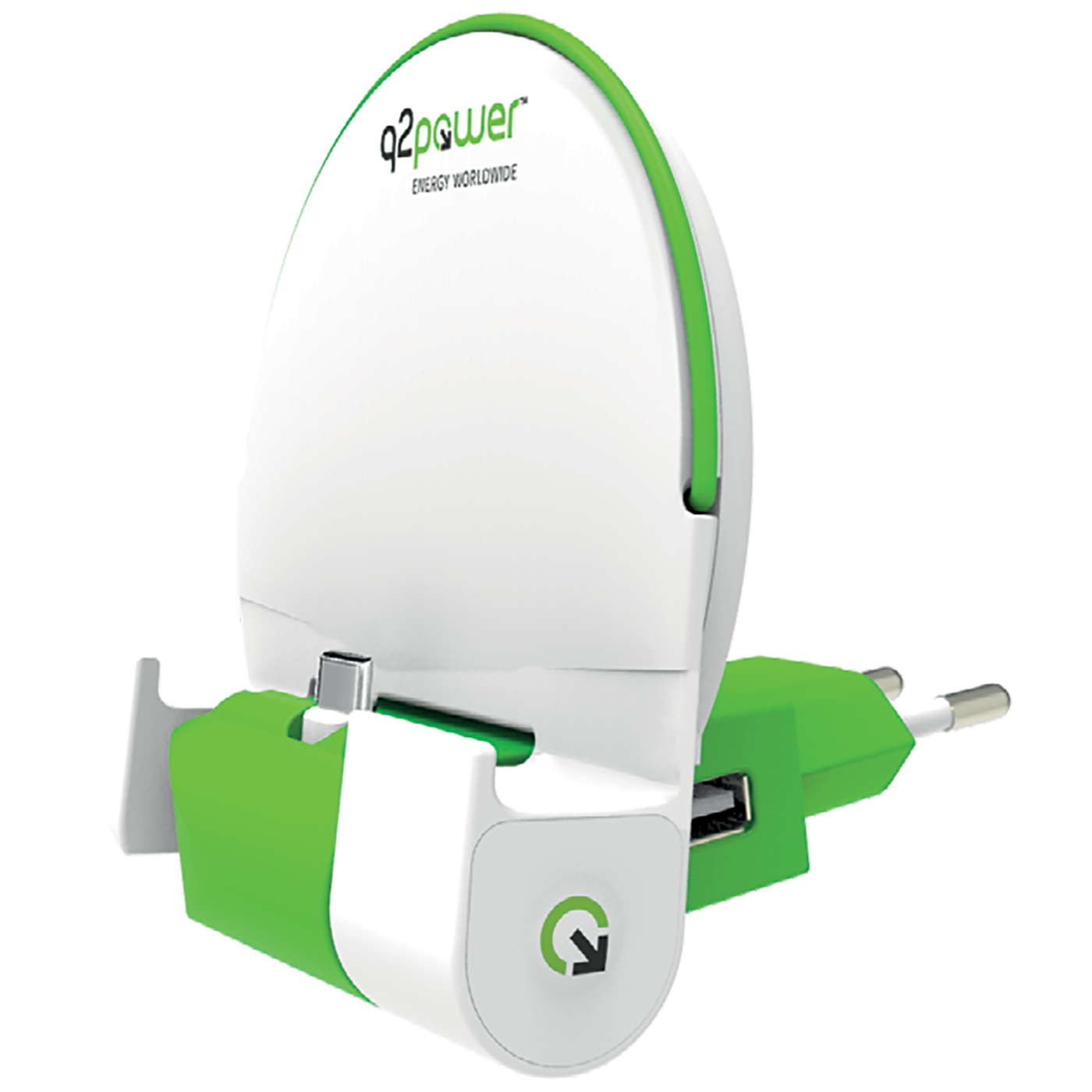 q2power Docking station sa type C konektorom - DOCK&CHARGE C EURO