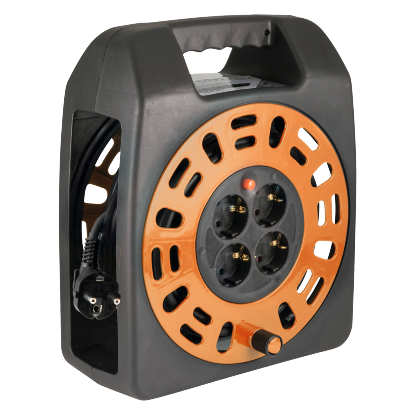 home Motalica za kabl, 20 met., H05VV-F, 3 x 1.0 mm², IP20 - HJR 3-20