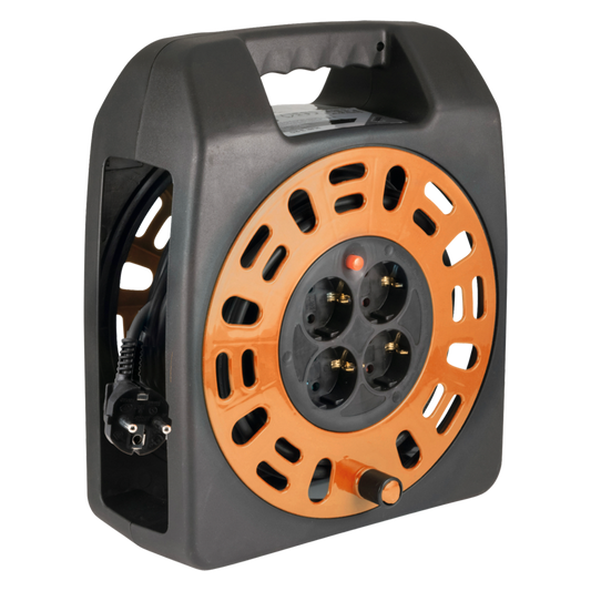 home Motalica za kabl, 20 met., H05VV-F, 3 x 1.0 mm², IP20 - HJR 3-20