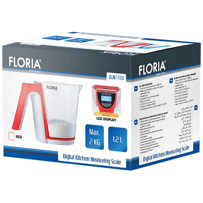 Floria Vaga kuhinjska sa posudom, do 2 kg., plava - ZLN7788/BL