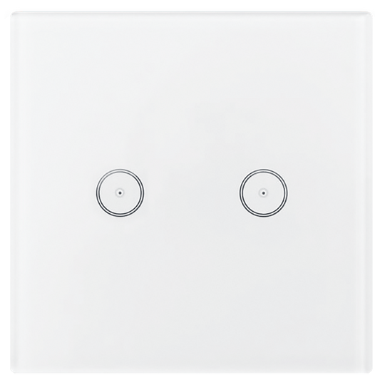 Amiko Home Prekidač, zidni, za dva uređaja - SMART SWITCH 2 CH
