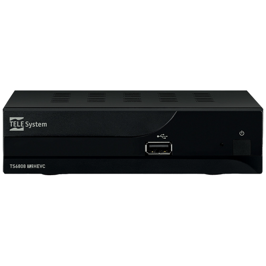 TELE System Prijemnik zemaljski, DVB-T/T2, H.265, SCART, HDMI  - TS6808 T2 HEVC