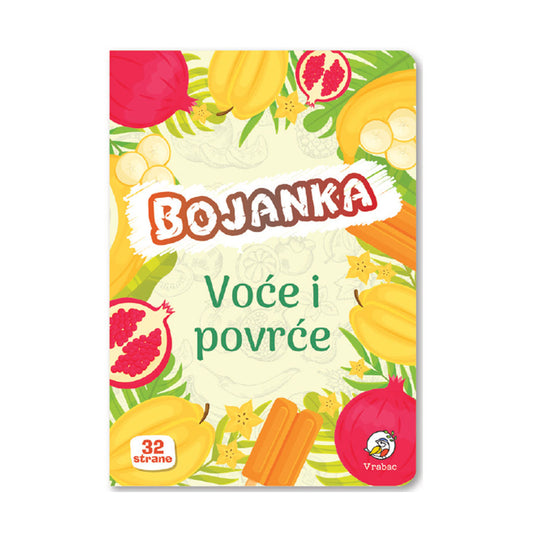 Bojanka Timi, Voće i povrće, A5, Vrabac