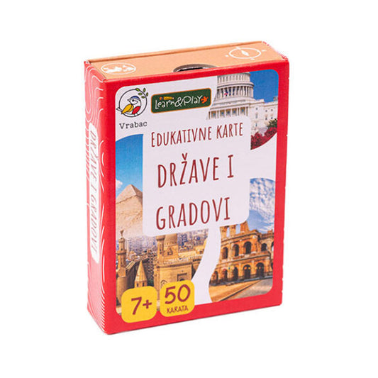 Karte Floga, Države i gradovi, Vrabac