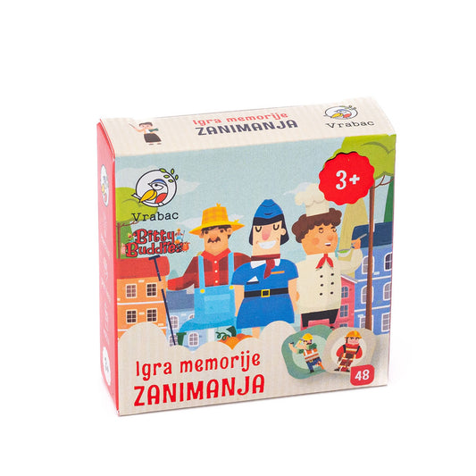 Piko, igra memorije Zanimanja, Vrabac