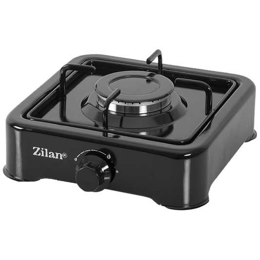 Zilan Plinski rešo sa 1 plamenikom, 1600 W, crna - ZLN0018/BK