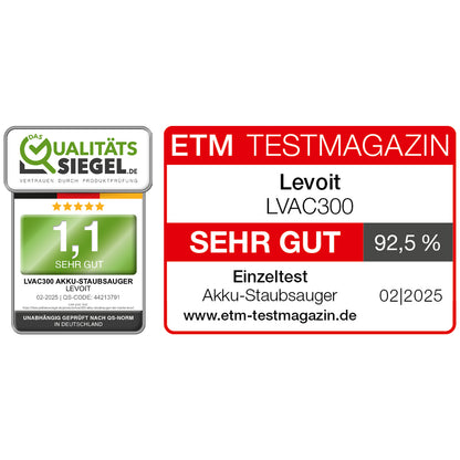 Levoit LVAC-300 Plus bežični štapni usisavač