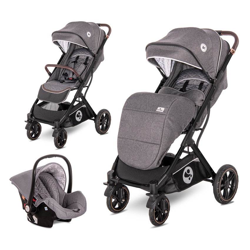 Kolica Storm Set Steel Grey