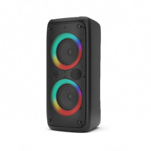 Ledwood Bluetooth zvučnik LED+DROP100 crni, 100 W, FM radio
