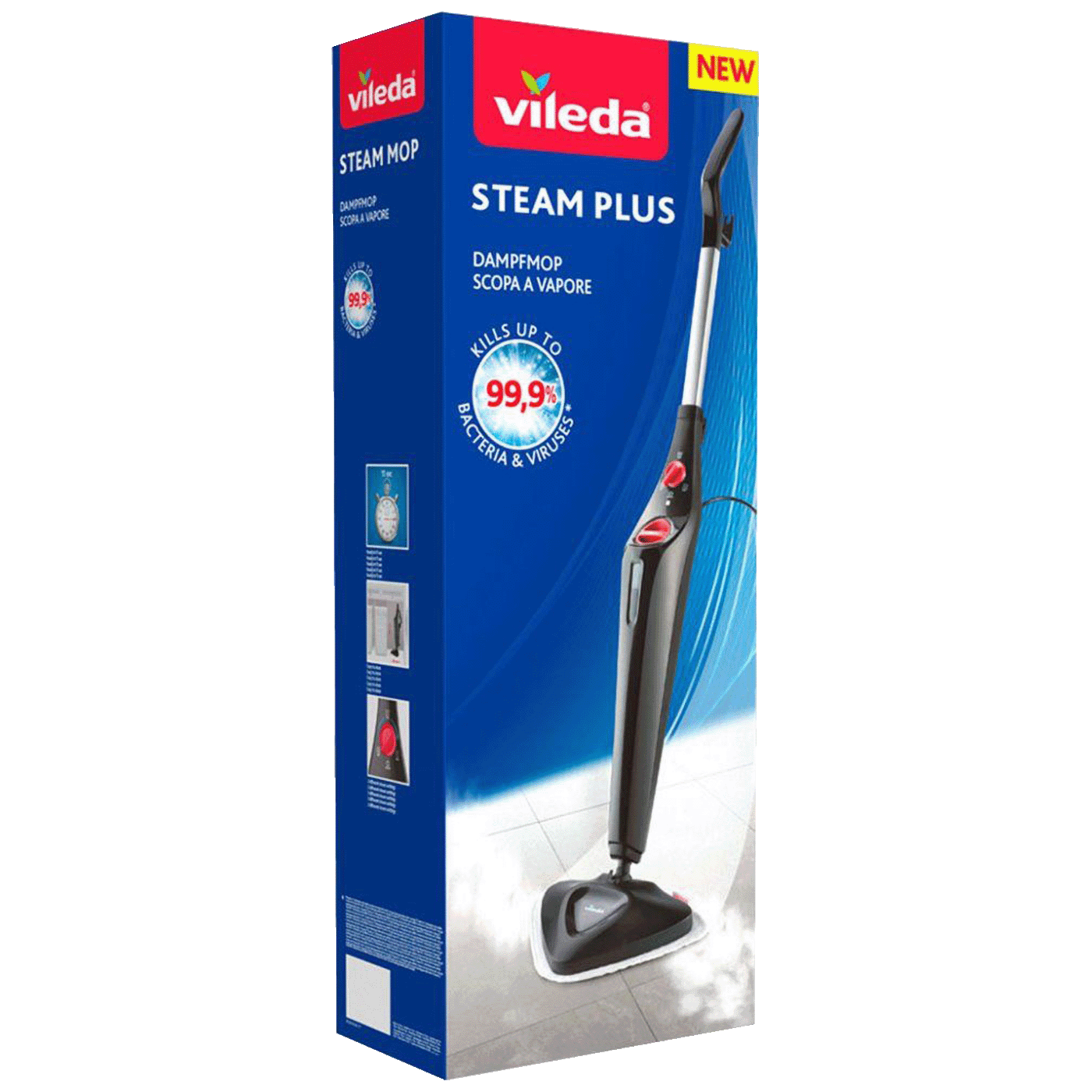 Vileda Parni čistač, 1550W - Steam mop