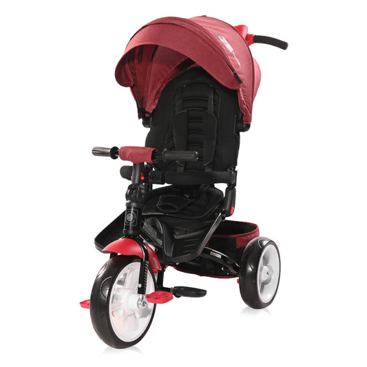 Lorelli Tricikl Jaguar crvenocrni Luxe