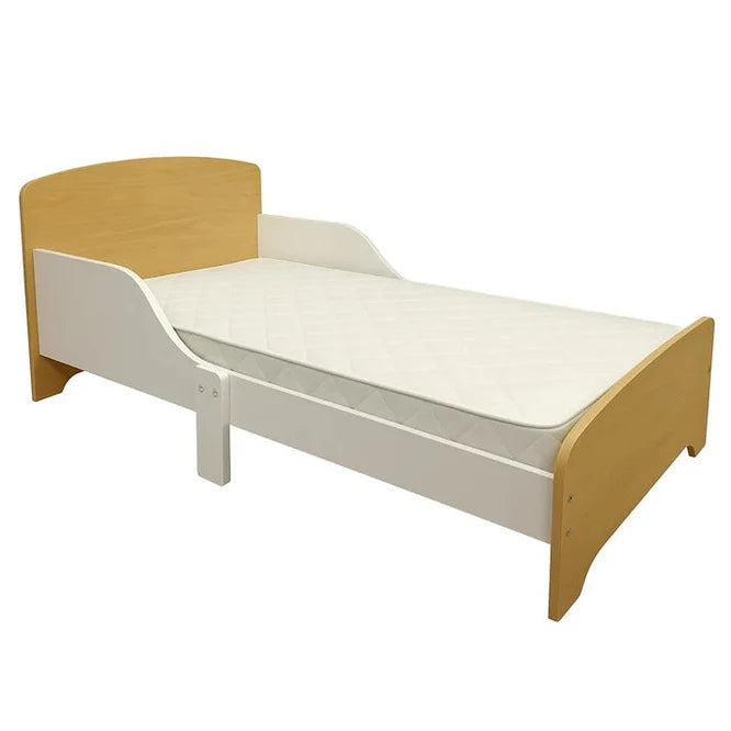 Dječiji Drveni Krevet sa Zaštitom i Podnicom 140/70 cm – GINGER HOME