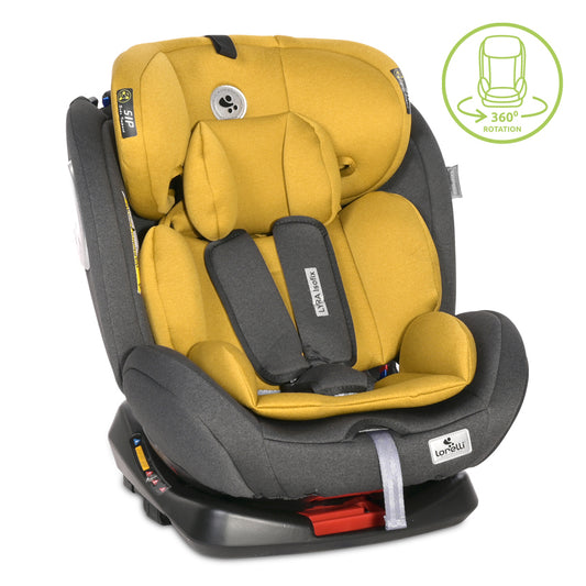Autosjedalica Lyra Black&Amp;Lemoncurry 0-36Kg Isofix