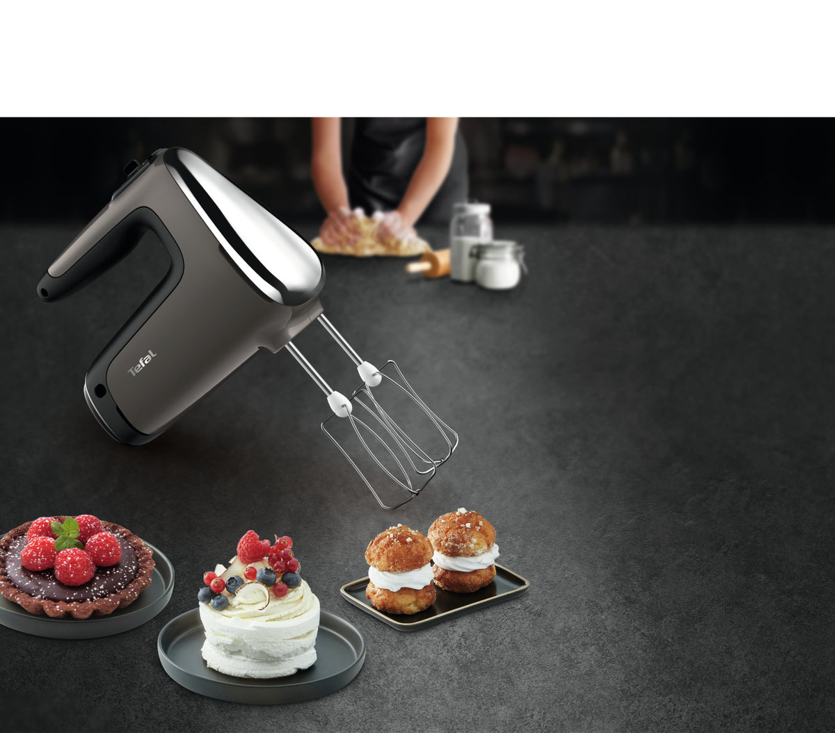Tefal ručni mikser HT650E38 Powermix Silence 600 W