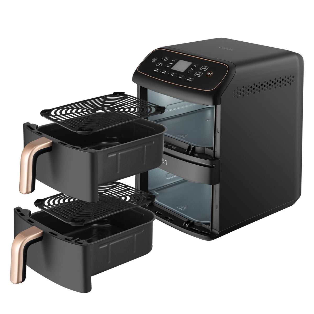 Cosori Turbo Tower Compact friteza na vrući zrak 8,6 L s dvije razine