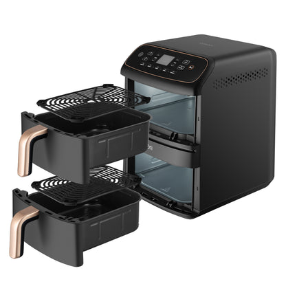 Cosori Turbo Tower Compact friteza na vrući zrak 8,6 L s dvije razine