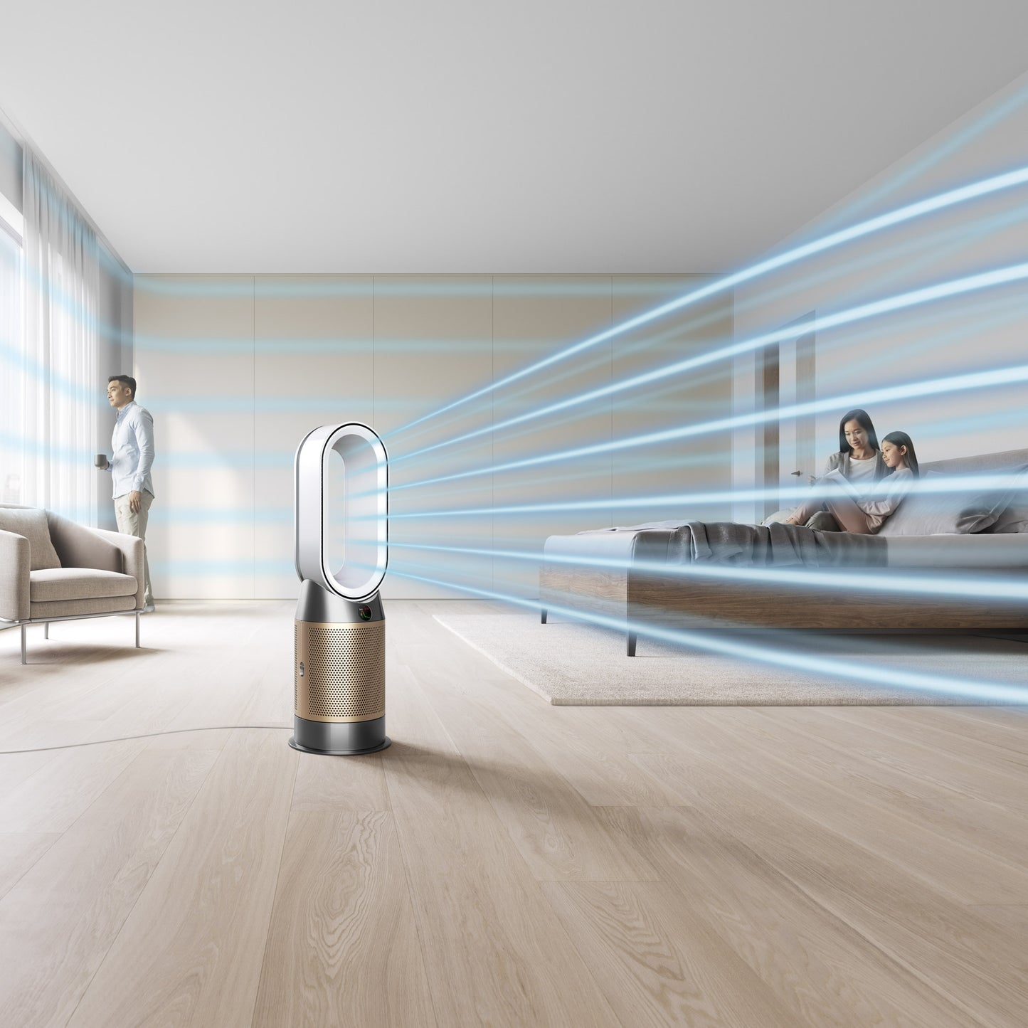 Dyson Pročišćivač Pure Hot & Cool Formaldehyde HP09 White/Gold