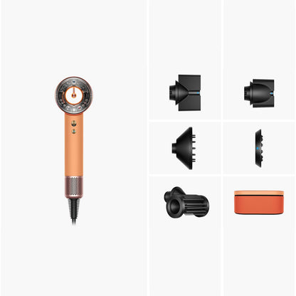 Dyson Fen Supersonic Nural HD16 Ceramic Apricot/Topaz Straight+Wavy