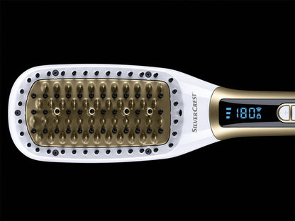 Silvercrest pegla-češalj za kosu SHGBP 58B2 2u1, 100-200 °C