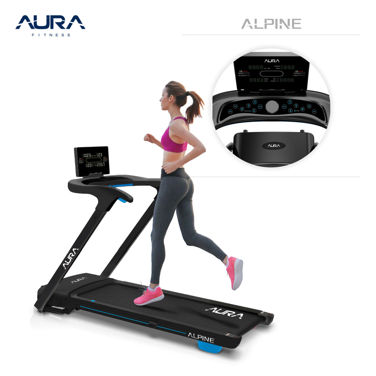 AURA Traka za trčanje ALPINE 14 km/h, 3.0 KS