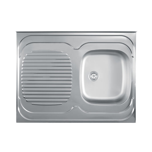 Metalac inox nasadni sudoper Standard Desno Ø60