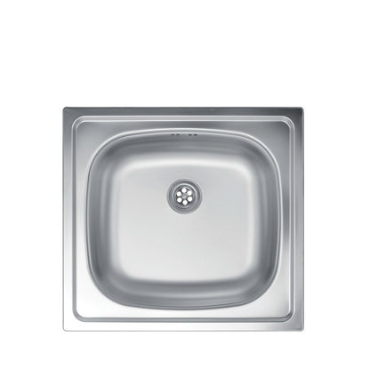 Metalac inox usadni sudoper Quadro ø60