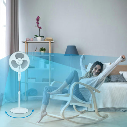 Suntec CoolBreeze 4000 SV-RC – Ventilator na Postolju s Daljinskim Upravljačem